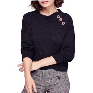 We the Free | Don’t Forget Me black button top